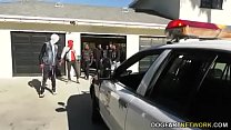 Policía Gangbang