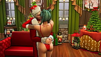 Tav Rides On Astarion For Her Pleasure On Christmas Eve   Sims 4   3D Animation