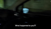 A Married Slut Riskily Sucked A Taxi Driver's Dick.