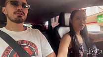 Intense Deepthroat On Car And She Swallow It!