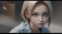 Ai Generated Android 18