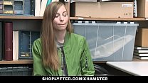 ShopLyfter   Cute Teen (Ava Parker) Caught Stealing Blows LP Officer