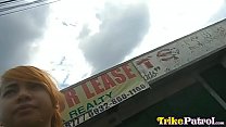 Trike Patrol   20yo Filipina Gets Her Furry Pussy Stuffed