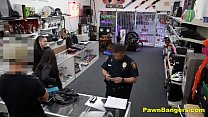 Slut Caught Stealing Sucks & Fucks Shop Owner