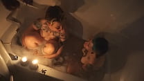 Roomates Caught Fucking In Bathtub