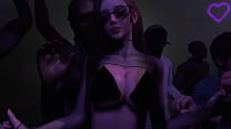 Fucked Hot Pussy At The Club L Group Sex 3D Animation Hentai