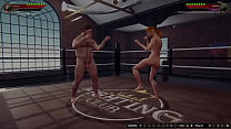 Ethan Vs Ginny (Naked Fighter 3D)