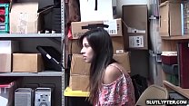 Hot Teen Jasmine Gomez Caught Stealing