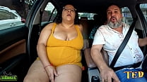 Uma BBW No Carro Pelas Ruas Aprontando Com A Safada   Chubby Boca De Veludo