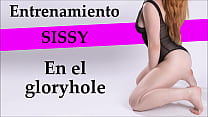 JOI SISSY   Entrenamiento En El Gloryhole.