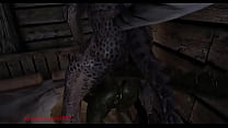 Khajiit And Argonians Have Threesome