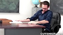 Cute Redhead Fucked By Teacher