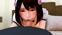 Beauty Maid Serving Her Boss   Hentai 3d 83