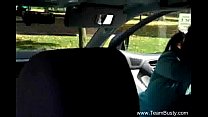 Amateur Handjob In Car Voyeur